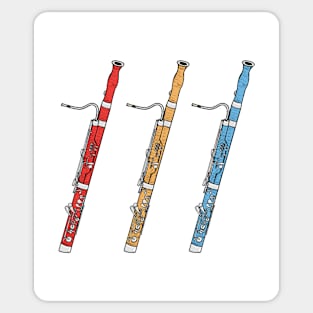 Bassoon Bassoonist Summer Music Festival Woodwind Musician Sticker